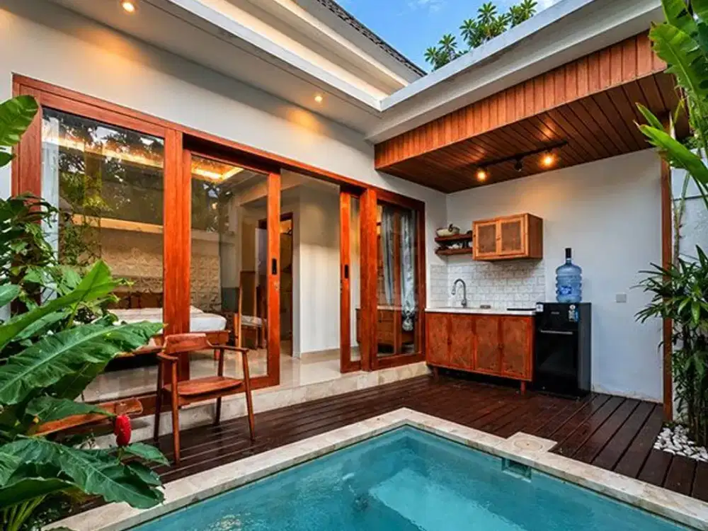 [AMS-106.RSA.V]  Cozy Private Villa with Plunge Pool – Your Affordable Living & Private Tropical Nest in East Denpasar!