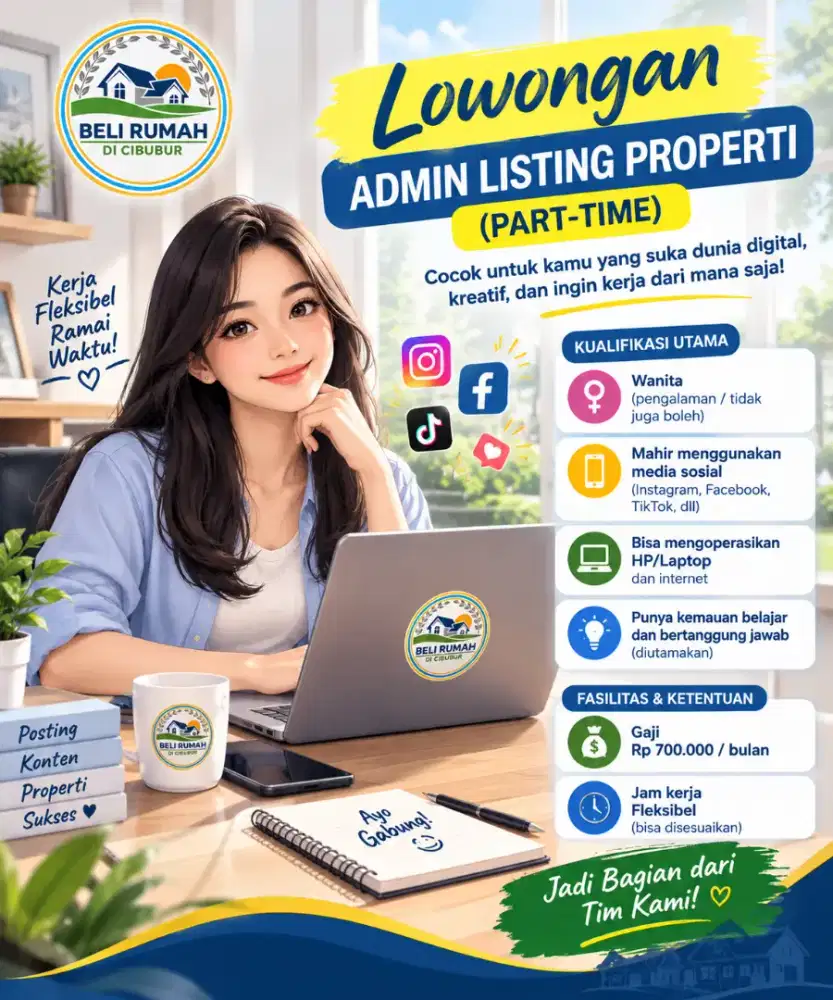 Lowongan kerja - admin listing properti