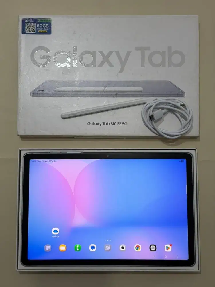 Samsung Tab S10 FE 5G 8/128 - Wifi + Cell - Blue