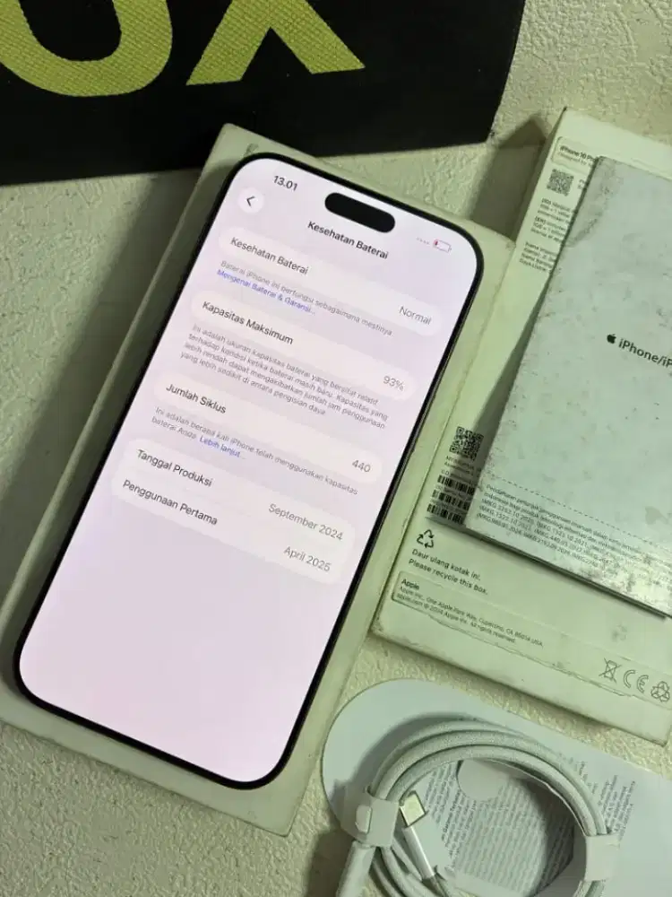 iPhone 16 Promax 256 GB inter