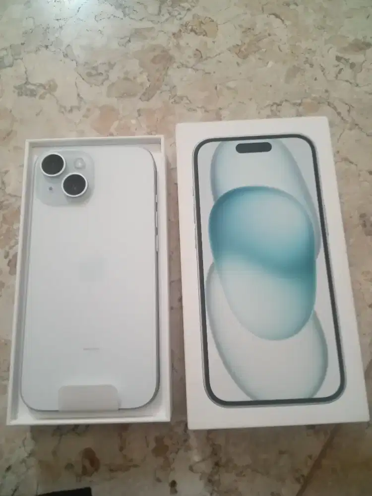 Iphone 15 128gb blue New Open Box