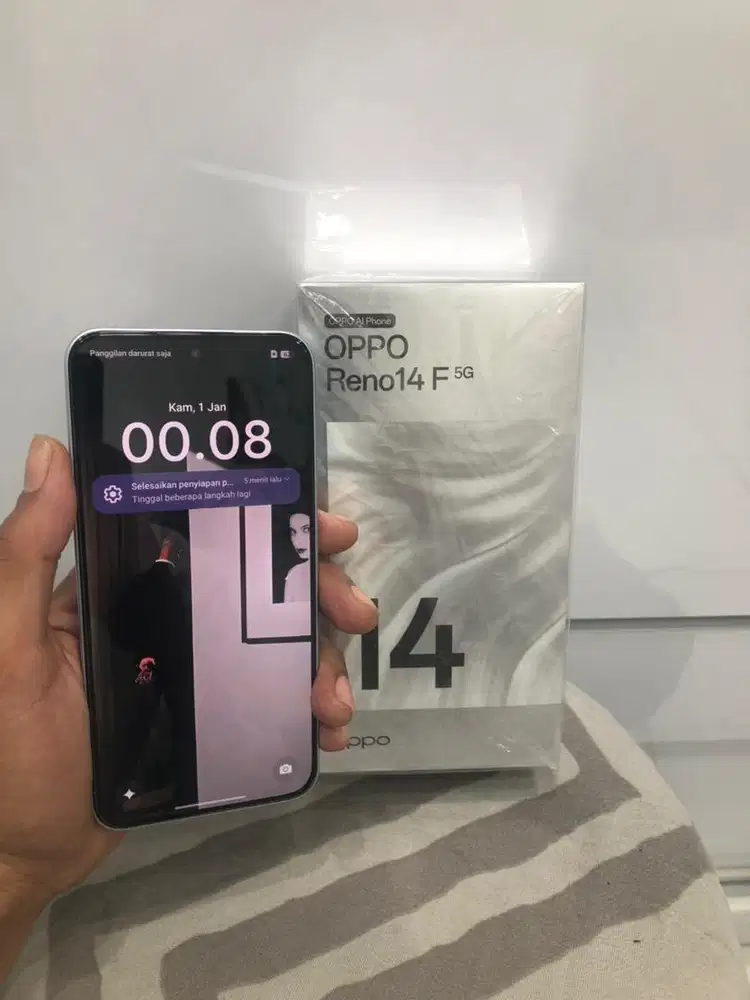 oppo reno 14 f 5G 12/256 garansi on