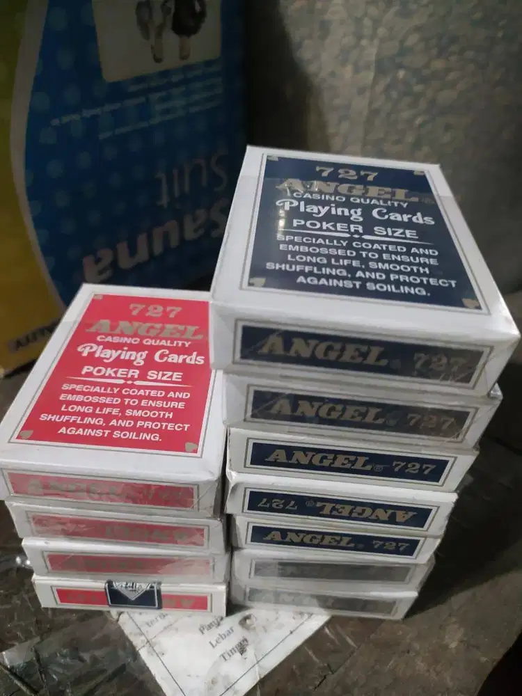 [BEKAS] KARTU REMI 727 ANGEL MADE IN JAPAN ORIGINAL