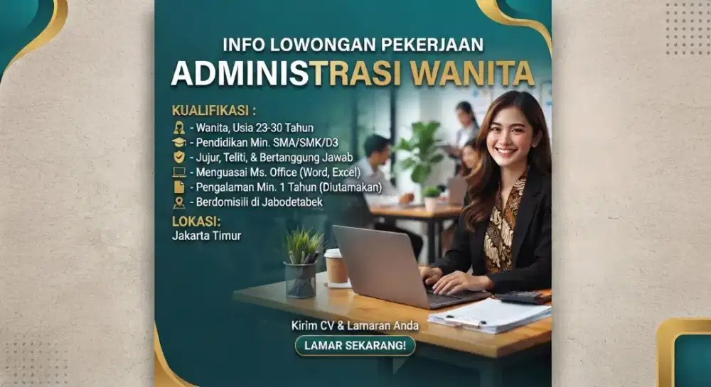 Dibutuhkan Admin & Digital Marketing