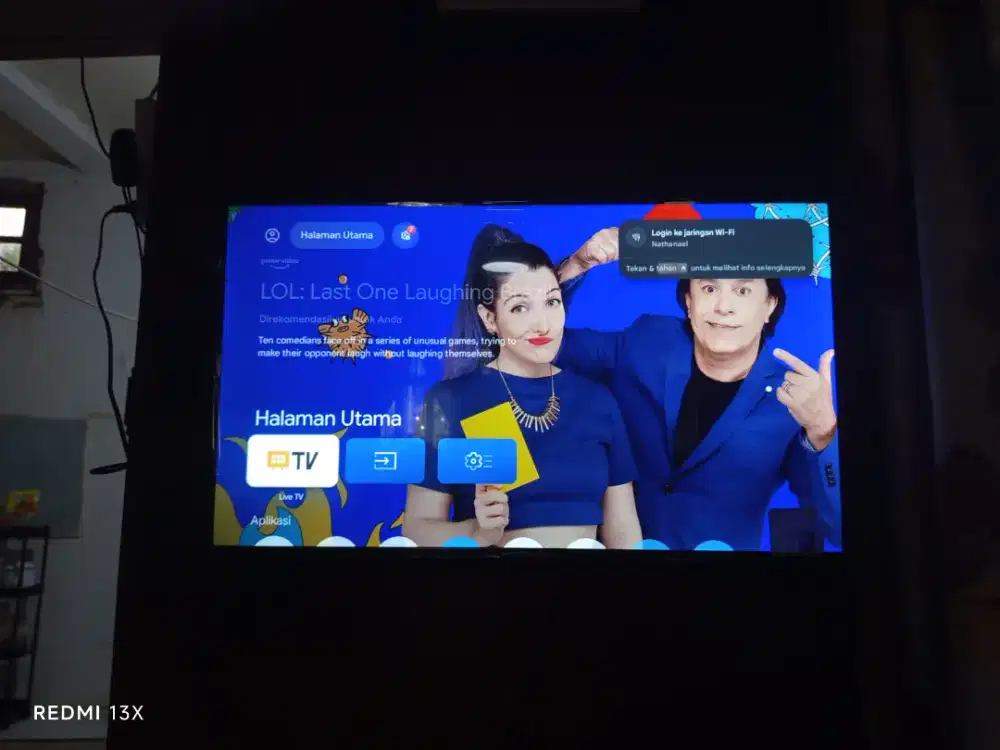 TV google tv merk Aqua 32 inch