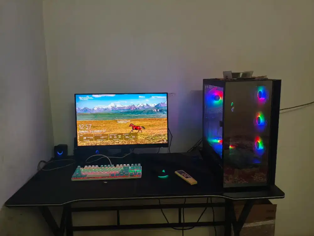 PC GAMING INTEL i5 12400f 

RTX 3060 12GB

RAM 32 DDR 4
SSD 250GB