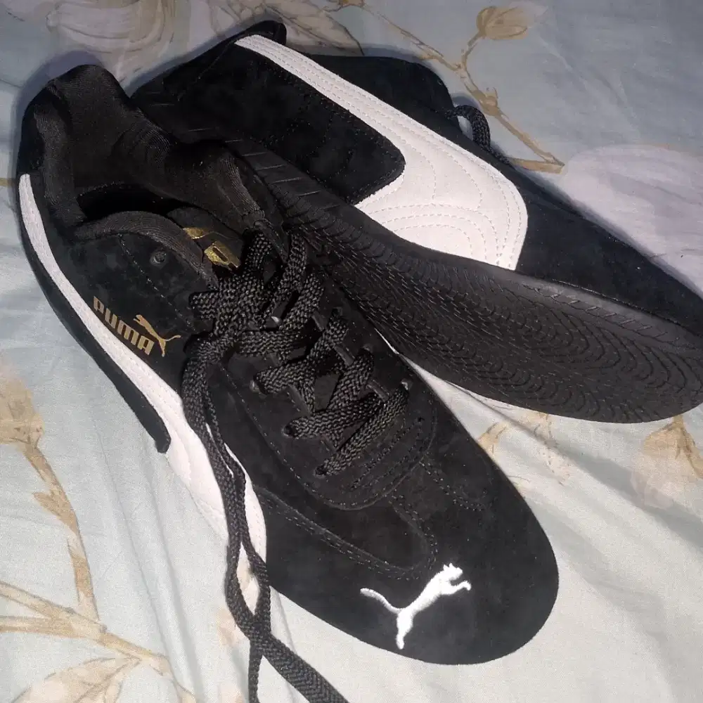 puma speedcat OG BLACK WHITE