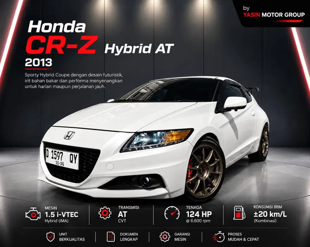 Honda CRZ Hybrid AT 2013 DP 15