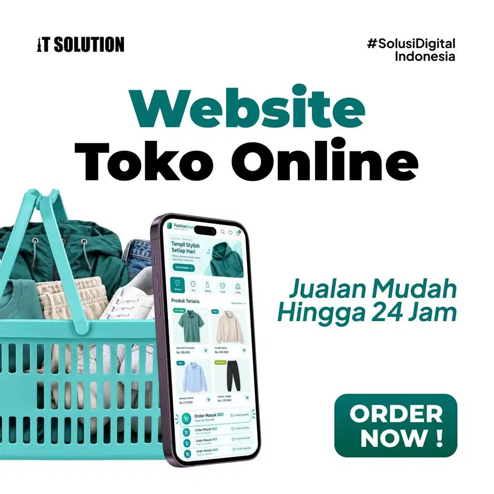 Jasa Pembuatan Website Toko Online Profesional