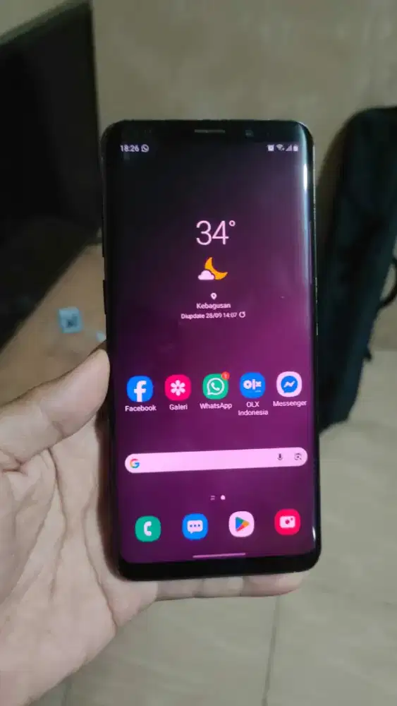 Dijual cepat bsa TT Samsung Galaxy S9+ 6/128GB NFC