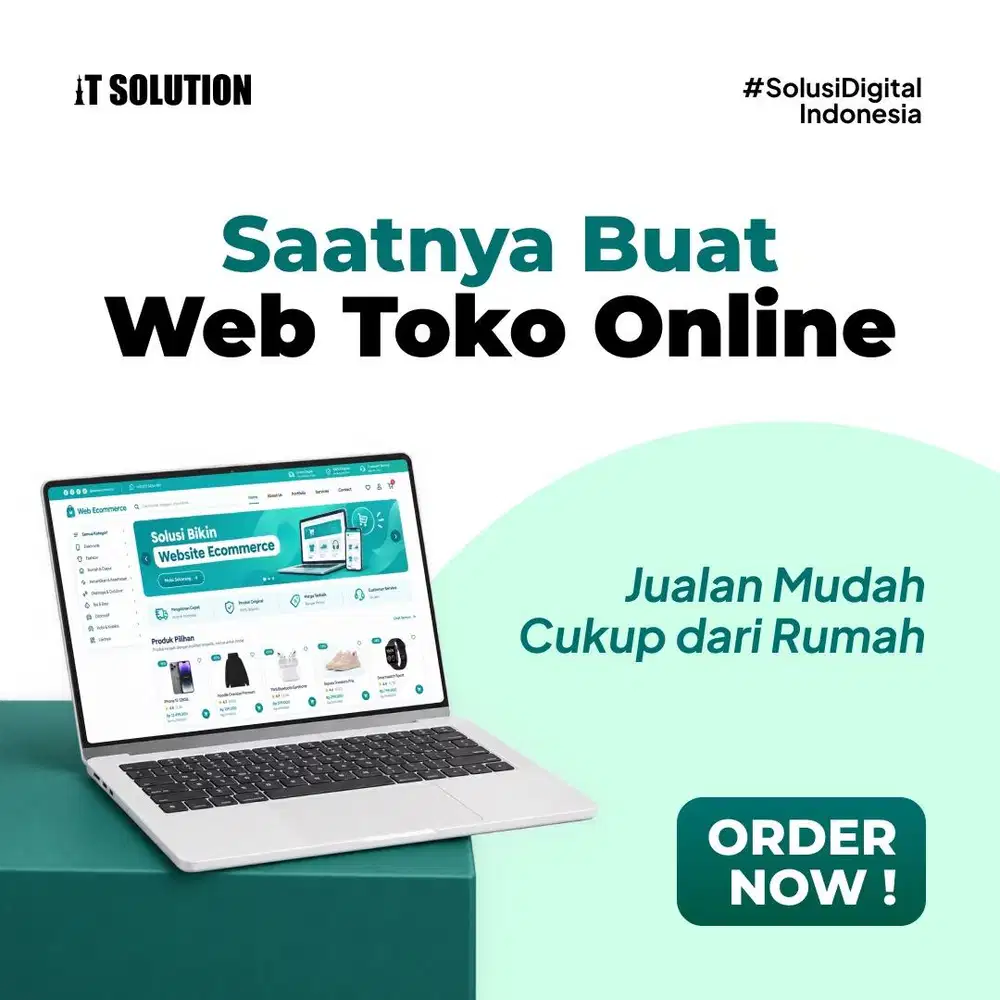 Jasa Website Toko Online Profesional dan Modern