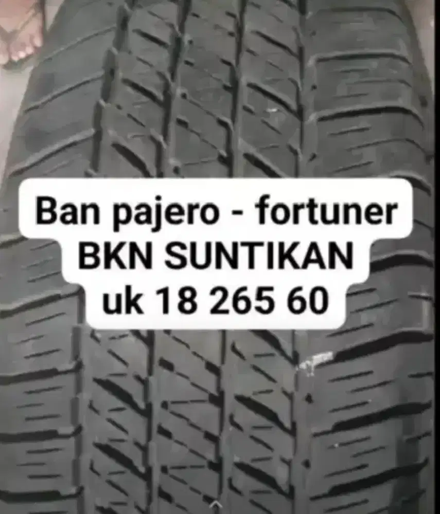 Ban fortuner BKN SUNTIKAN 18 265 60