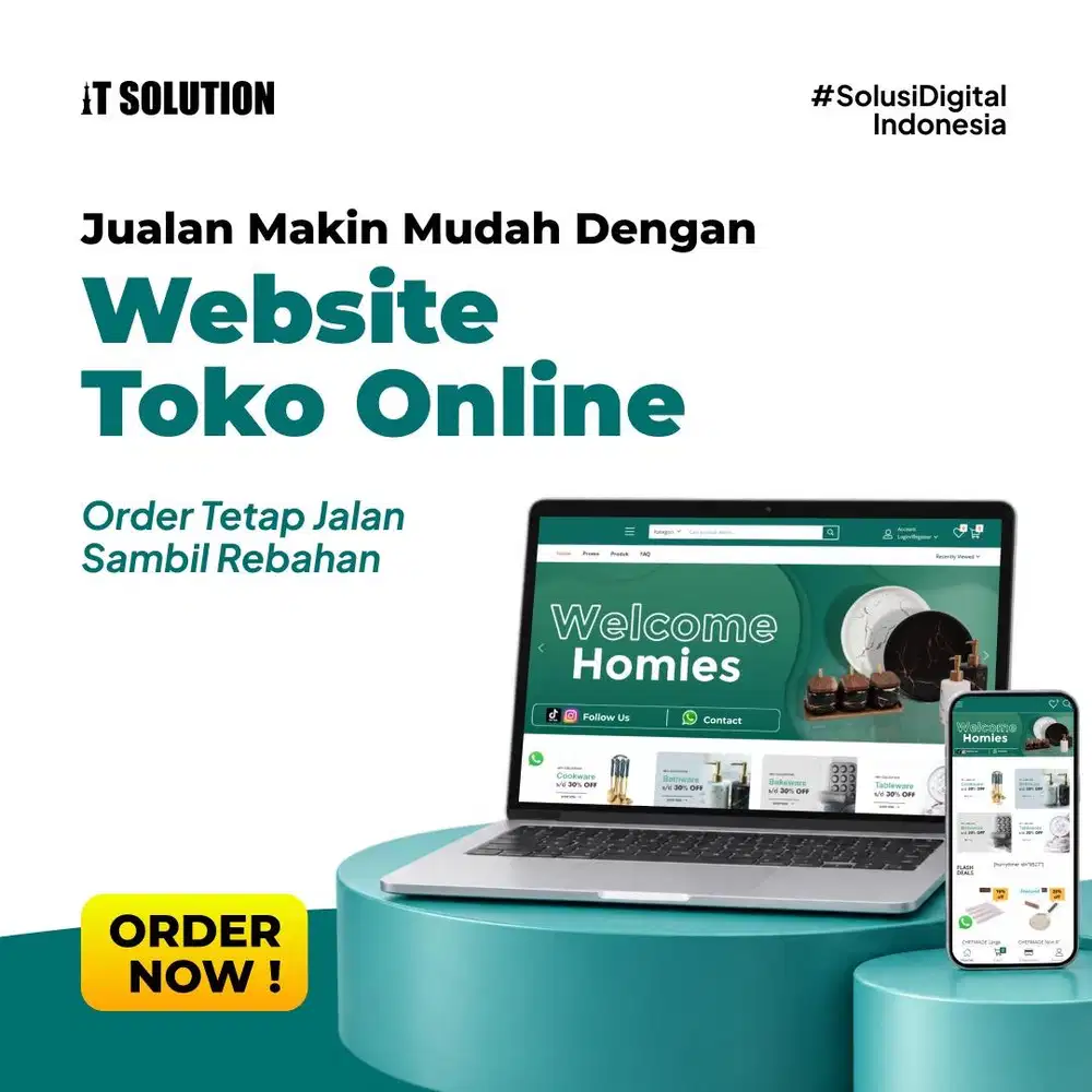 Jasa Pembuatan Website Toko Online Profesional