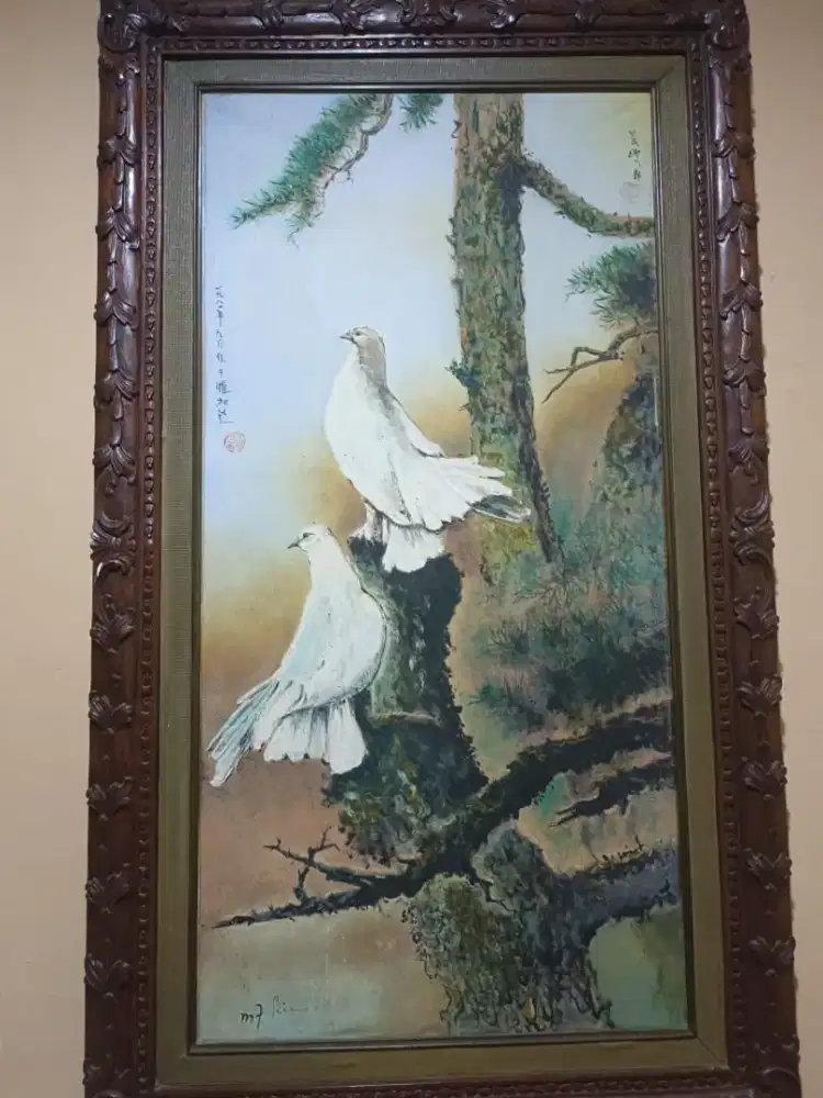 Lukisan twin dove