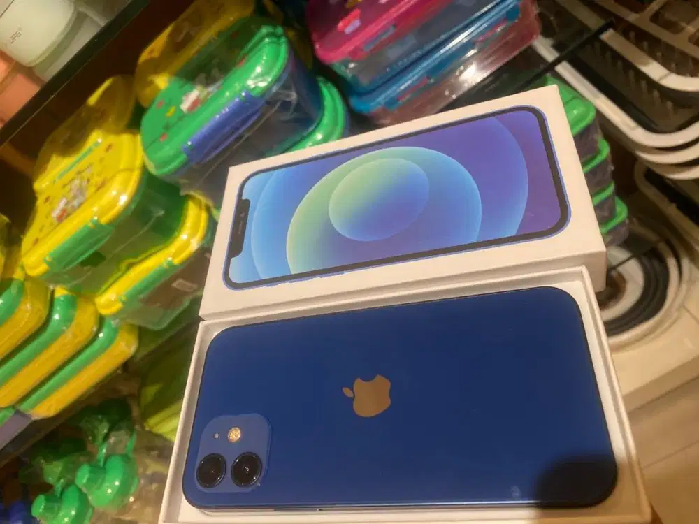 iphone 12 128gb warna pilihan blue