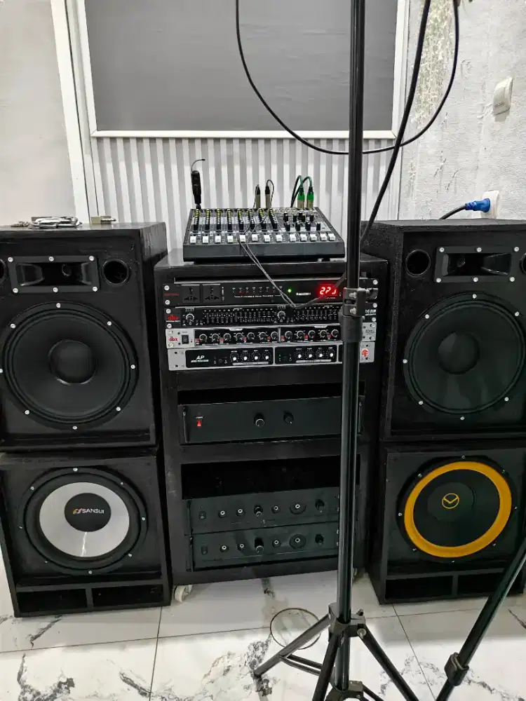 Perlengkapan lengkap sound Syteam