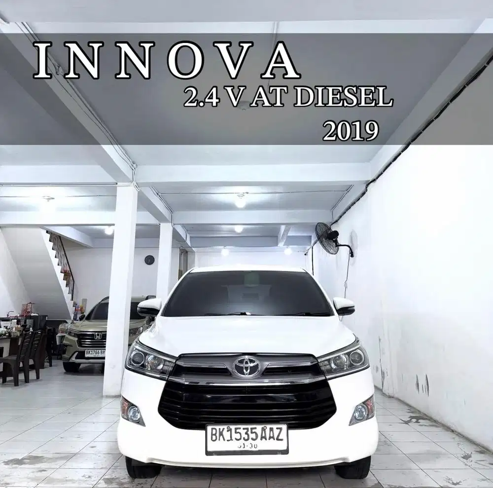 [DP 75JT‼️] INNOVA 2.4 V MATIC AT DIESEL 2019 pmk 2020