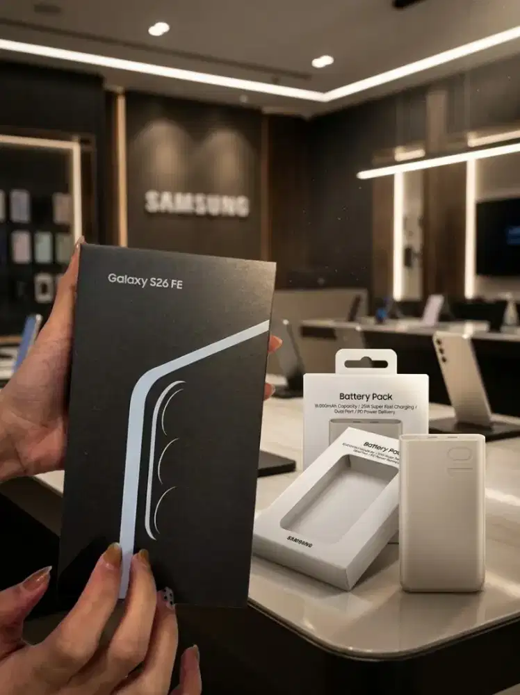 Samsung S26 FE Ram 8/256 DP Rp. 0
