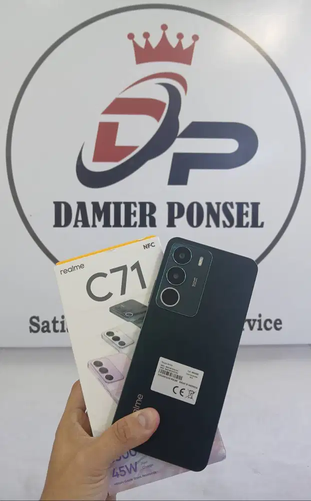 REALME C71 (8+8/128) SCOND FULLSET GARANSI RESMI NASIONAL S/D FEB 2027