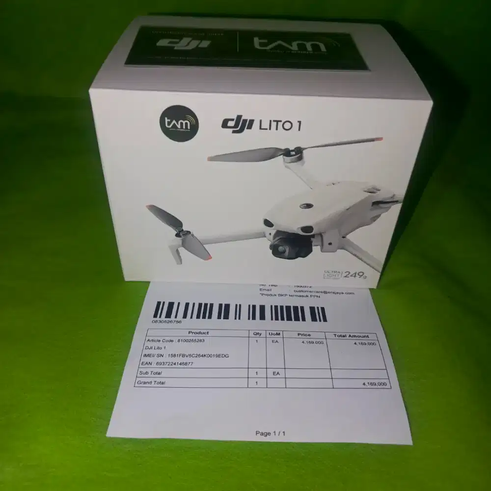 Drone DJI Lito 1 new segel