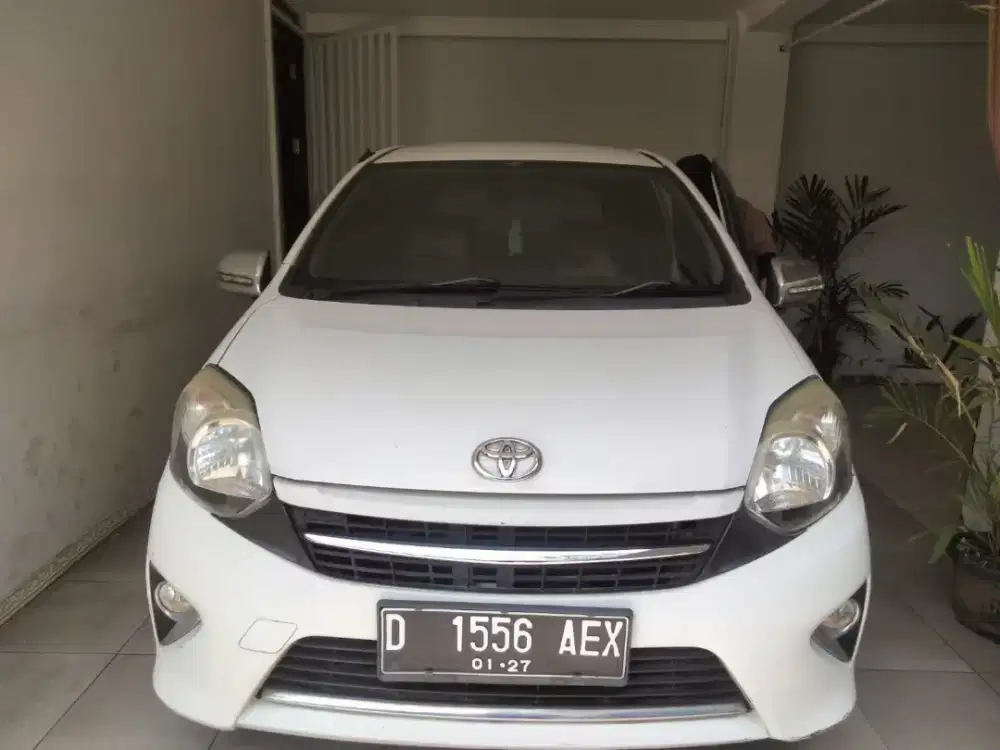 Toyota Agya 1.0 MT 2016 Putih 59rbKM Asli