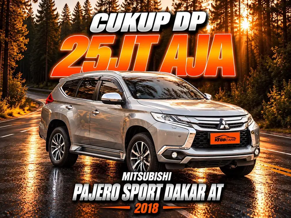 Dp 25Jt Bergaransi PAJERO DAKAR 2.4 AT (SUNROOOF) 2018