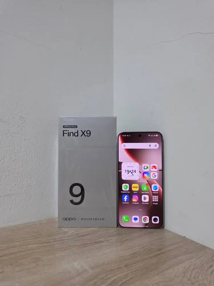 Oppo Find X9 12/256 Titanium Gray Resmi Like New 12GB 256GB Hasselblad