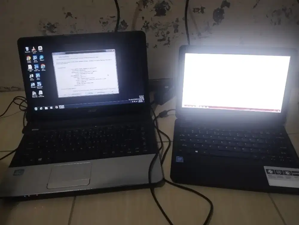 Laptop aspire core i3 dan notebook Acer Intel Celeron
