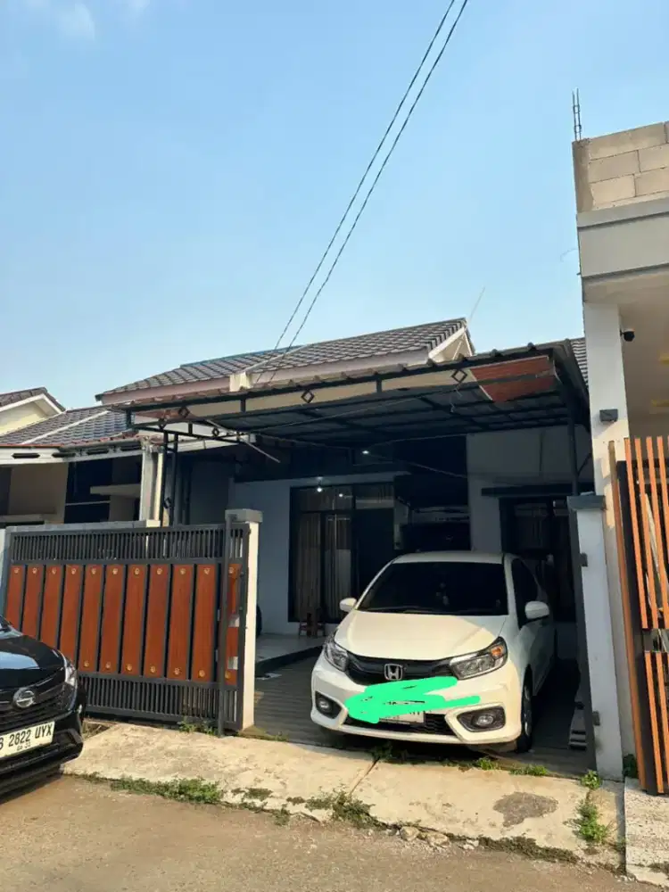 Di sewa kan rumah di dalam cluster dengan one get sistem