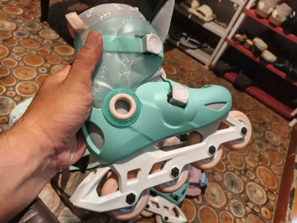 SEPATU RODA OXELO COMPLETE KIDS SET — LIKE NEW