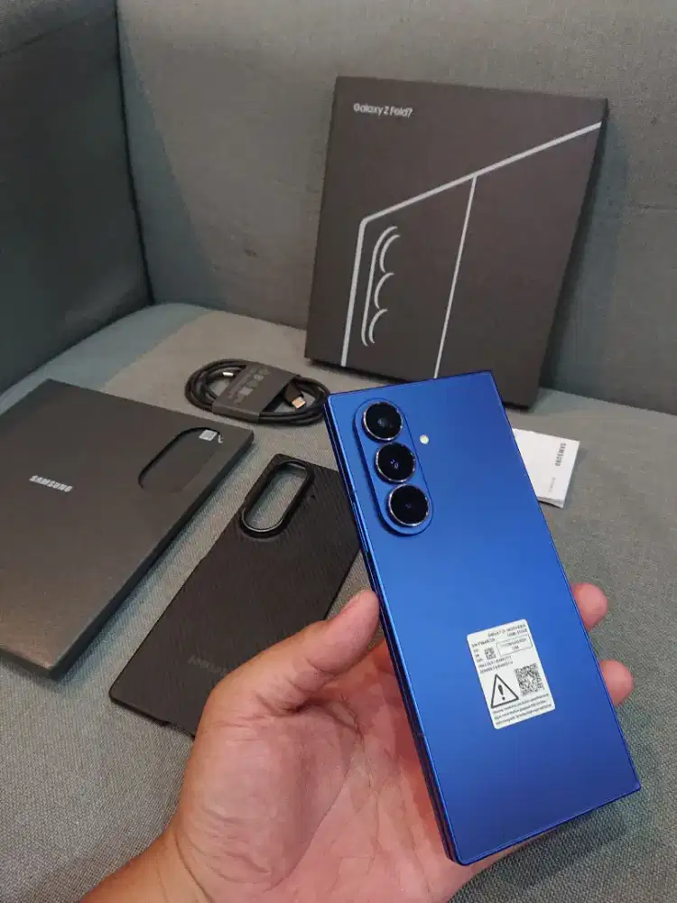 Samsung Z fold 7 5G 512Gb Resmi Sein fullset oryginal mulus Garansi on