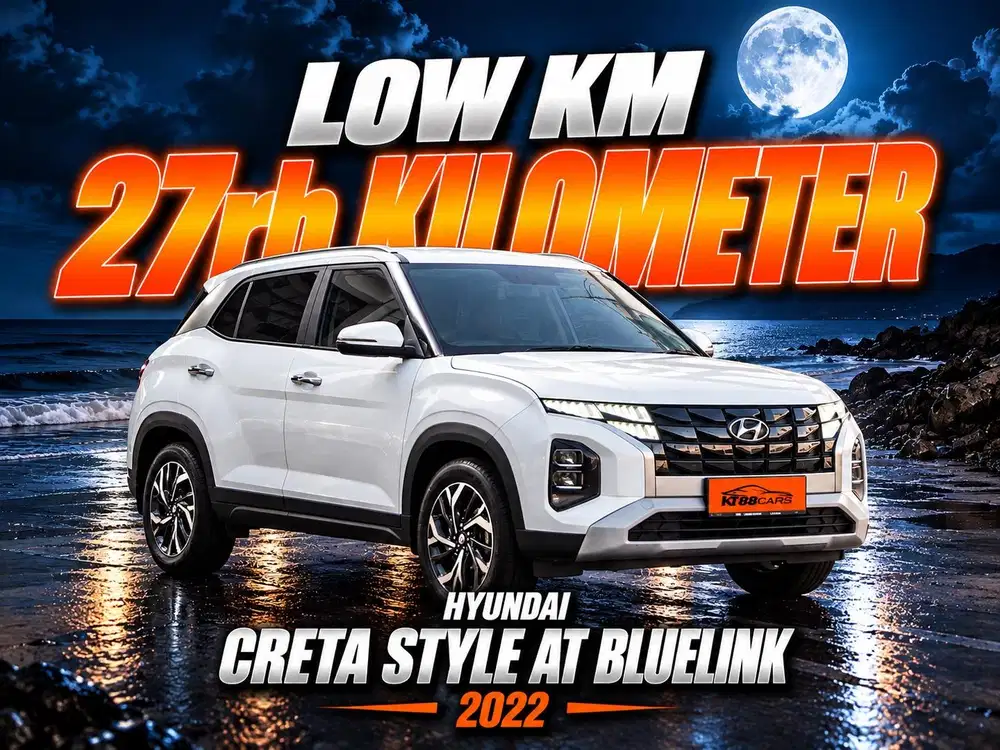 Low Odo 27rb KM HYUNDAI CRETA STYLE AT 2022