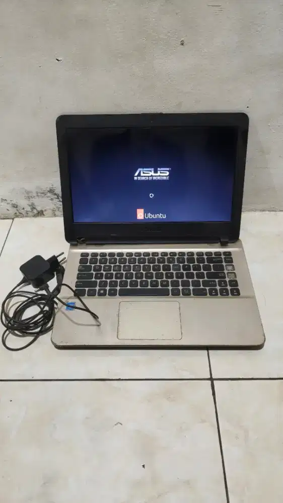 Laptop Asus Vivobook 14 X441MA RAM 4GB/HDD 1TB, Mesin & Layar Normal!
