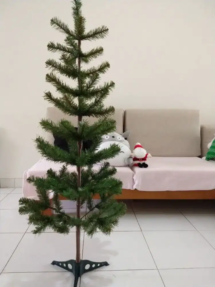 Pohon Natal Christmas Plastik IKEA 150cm