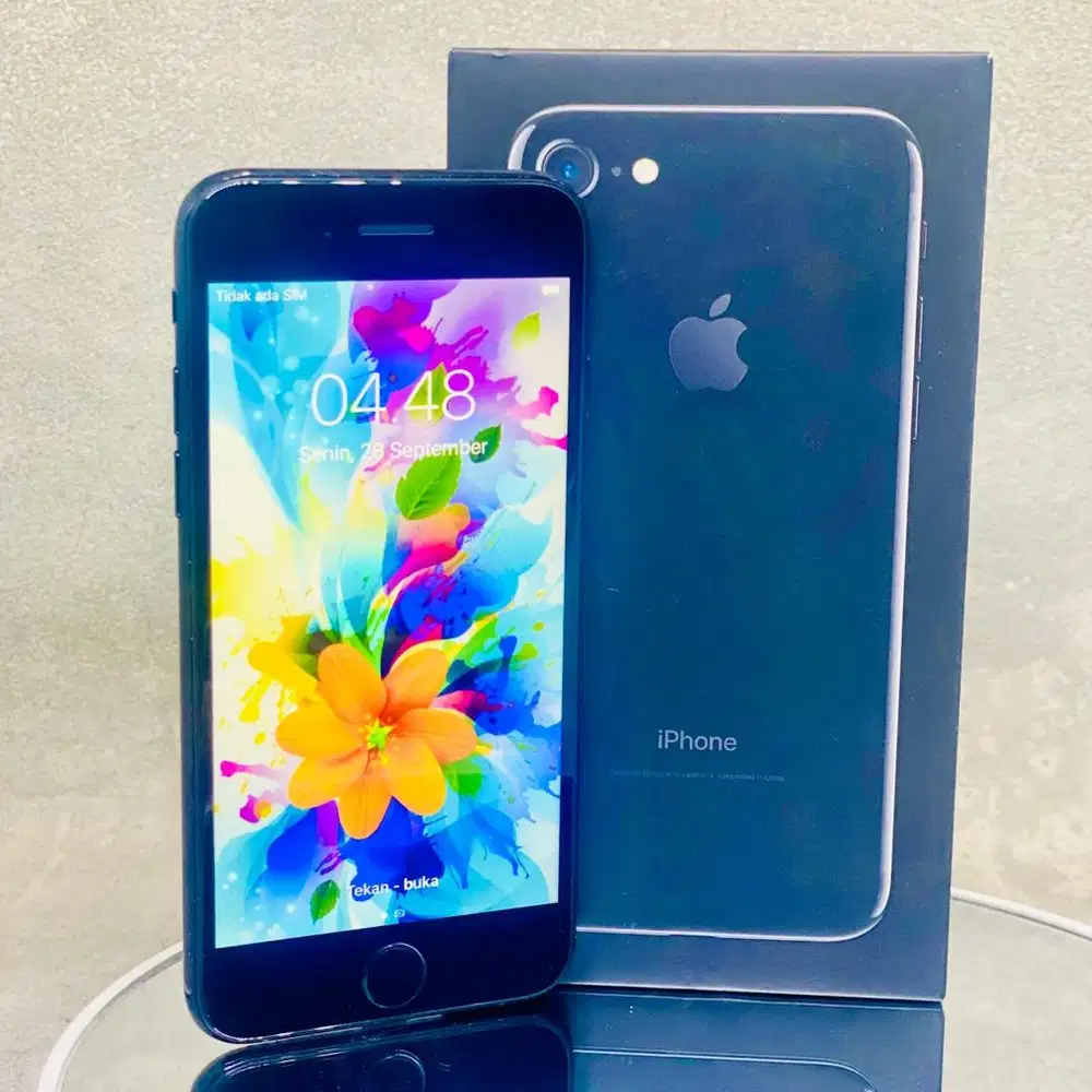 IPHONE 7 128GB JET BLACK FULLSET