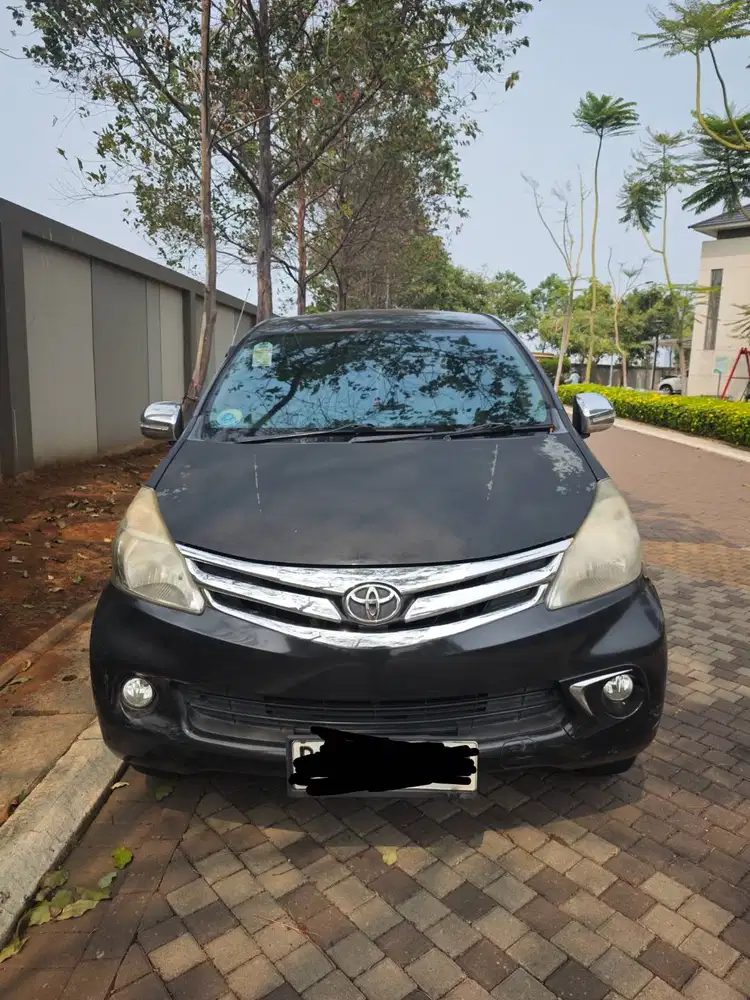 Jual murah apa adanya Avanza 2013