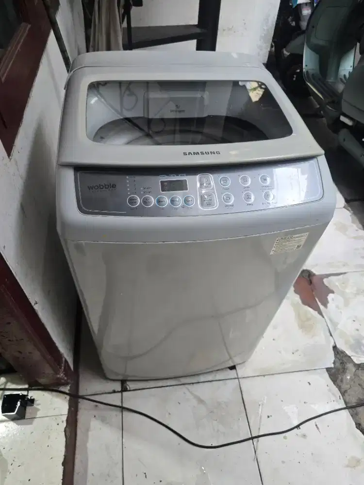 mesin cuci samsung wobble