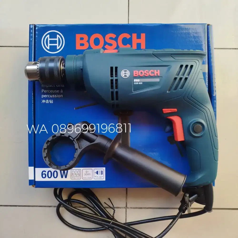Bor Bosch 13 mm Ori impact drill tembok besi kayu sekrup kualitas top