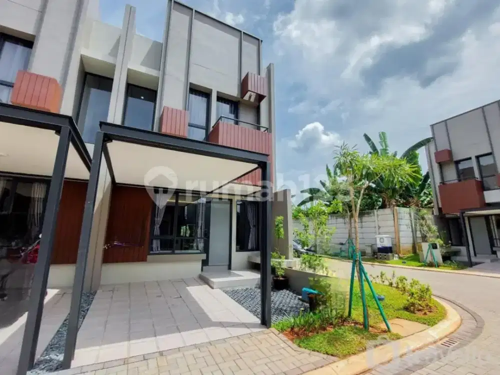Dijual Cepat Rumah Minimalis 2 Lantai Full Furnished Invensihause Tabebuya BSD