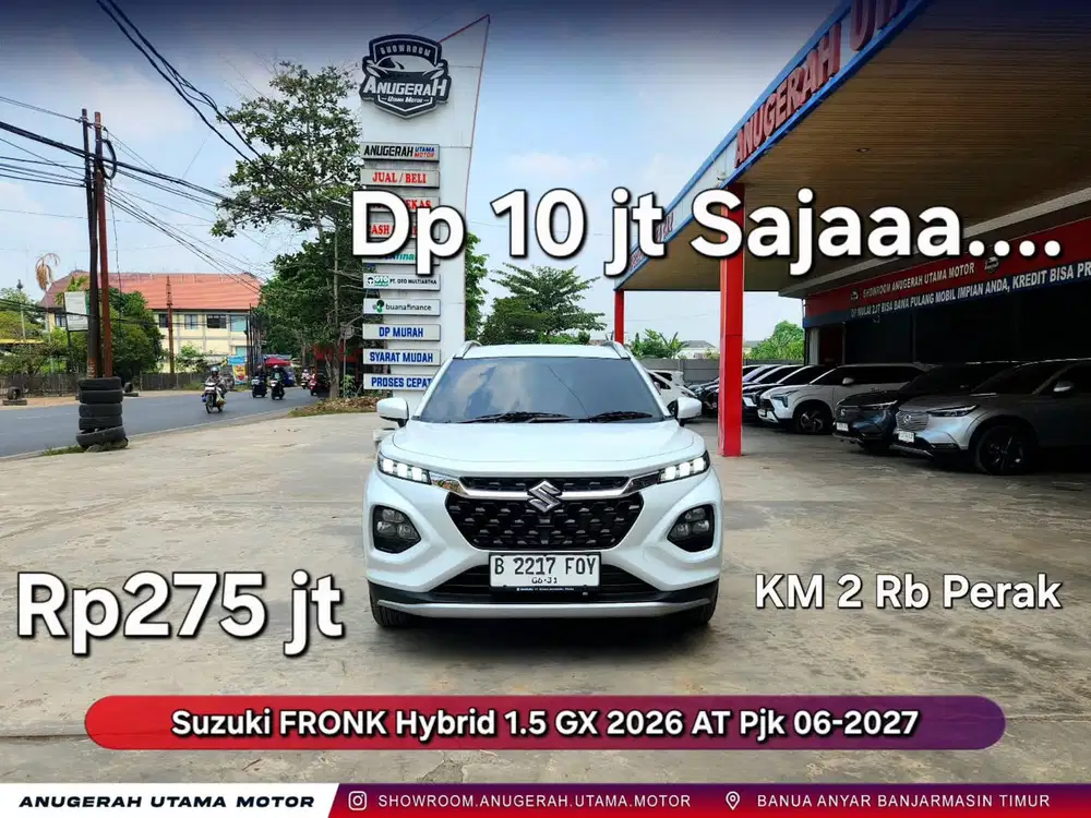 Dp10jt Suzuki FRONX GX Hybrid 2026 Automatic Pjk06-2027