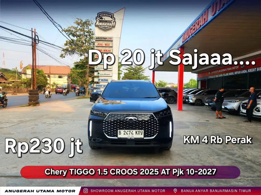 Dp20jt CHERY TIGGO CROOS 2025 Automatic Pjk10-2027 KM 4Rb Perak