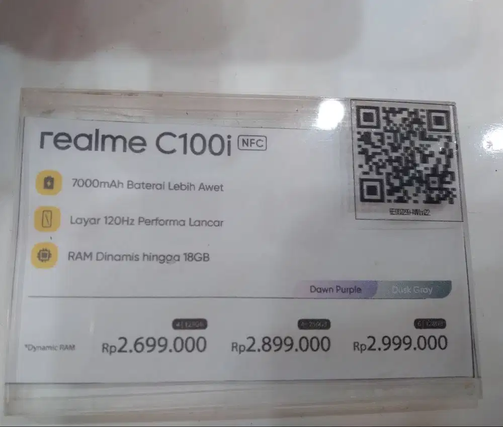 Jual Hp Realme C100i New