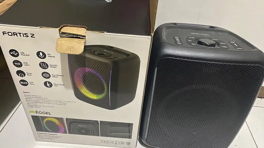 Jual Speaker Fortis 2 Like New