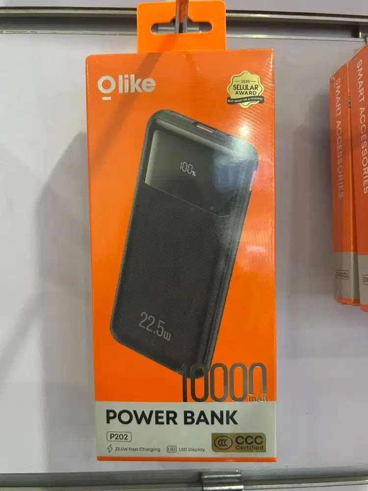 OLIKE POWERBANK 10.000MaH P202 BLACK (msi)