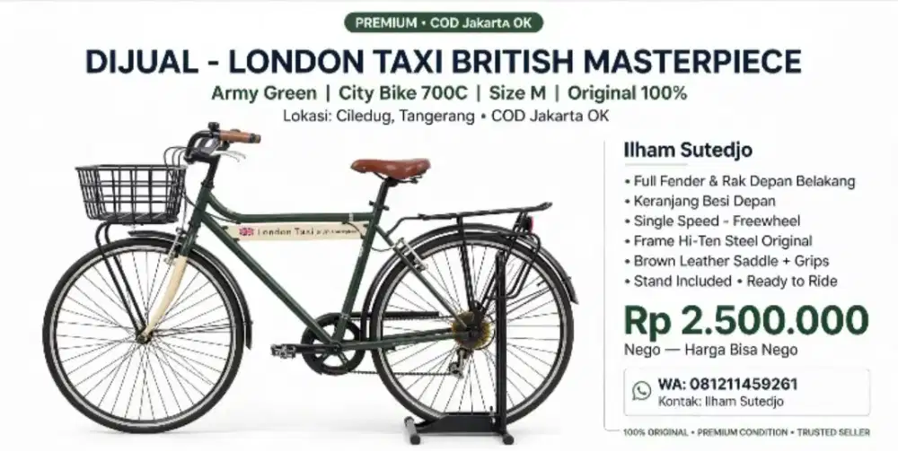 Onthel taksi london