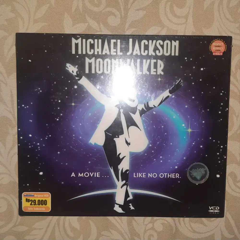 Michael Jackson - Moonwalker VCD (Vintage dan Baru/Segel)