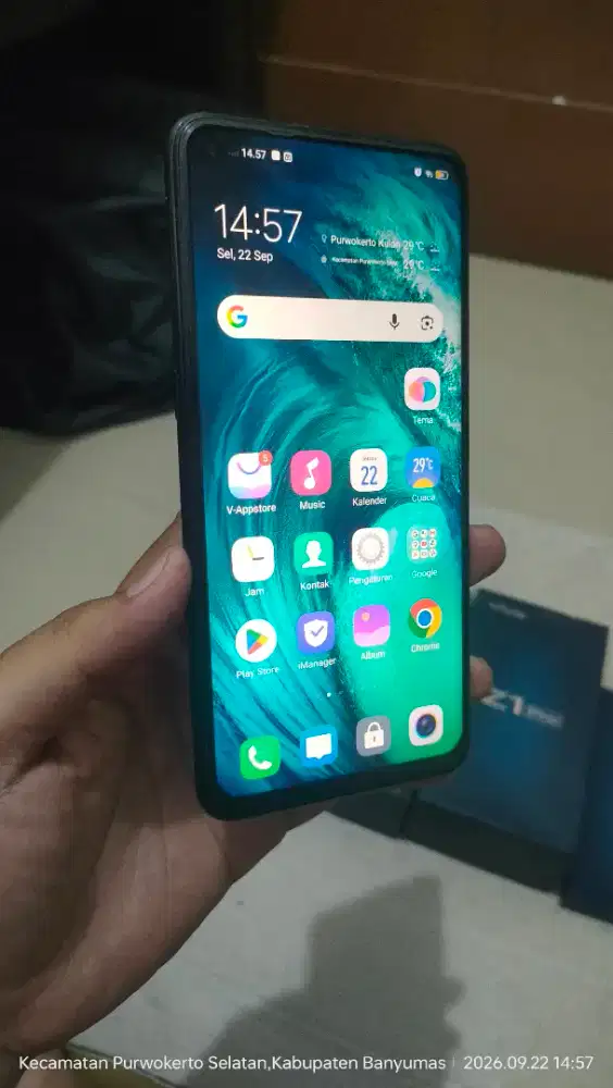 DIJUAL VIVO Z1 PRO RAM 6/128GB FULL SET PEMBAYARAN TRANSFER ONLY