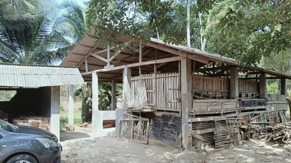 Dijual Kandang dan tanah pekarangan
