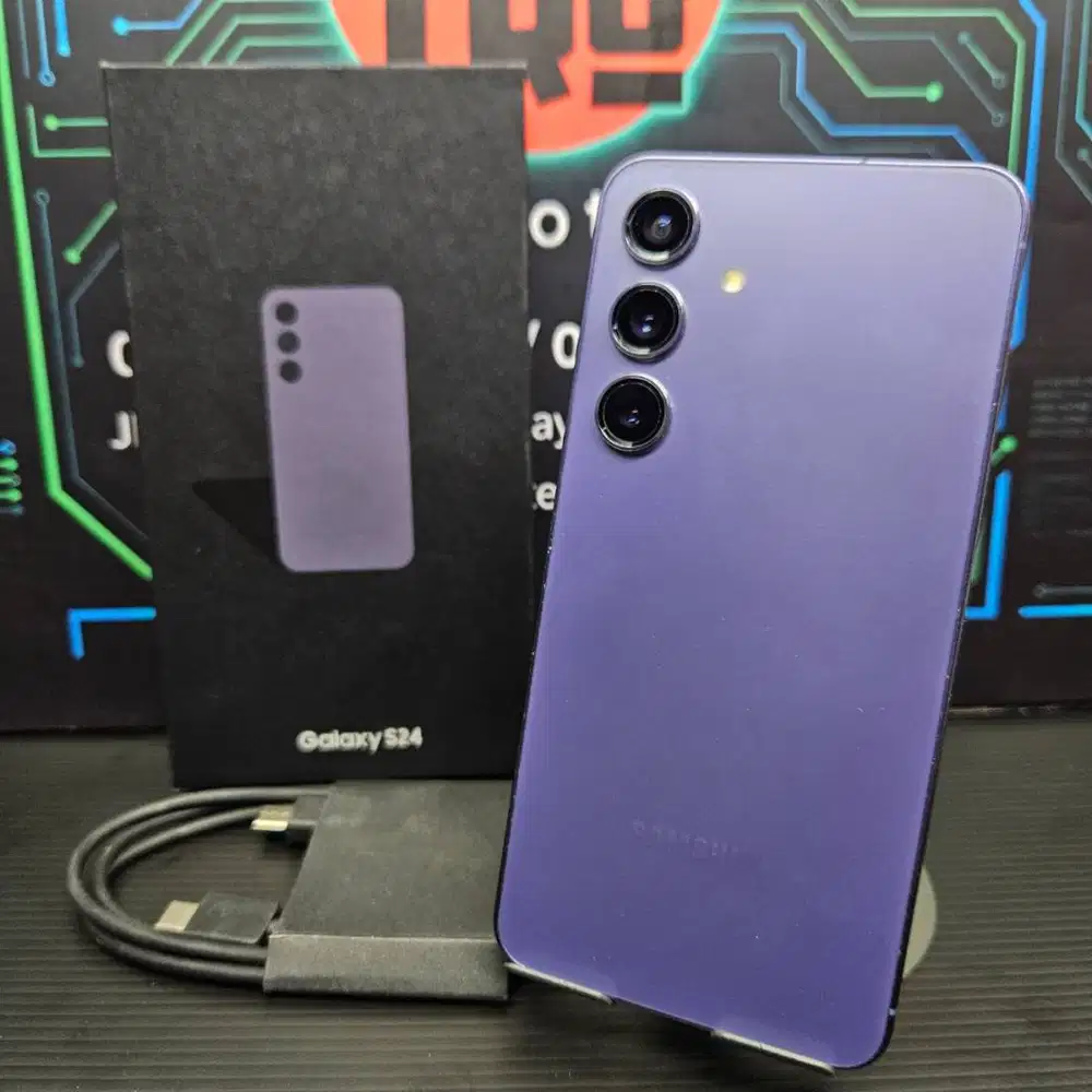 Siap COD: Samsung S24 Basic 8/512GB Violet Resmi Mulus No Minus