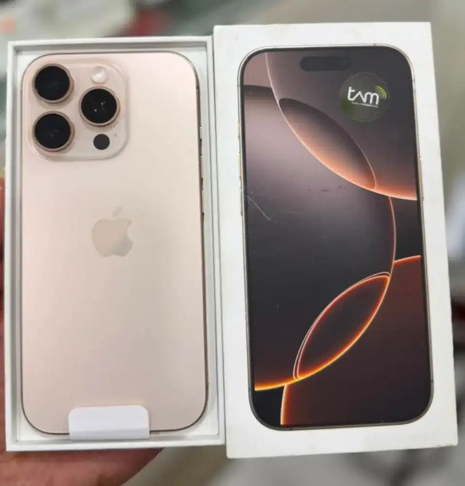 SECOND IPHONE 16 PROMAX 256GB Garansi Resmi iBox